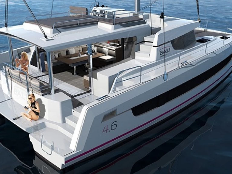 Hire Catamaran Bali with a boat licence