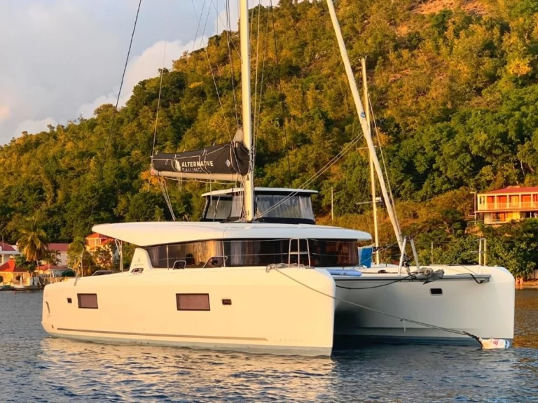 Lagoon Lagoon 42 charter bareboat or skippered in  Pointe-à-Pitre