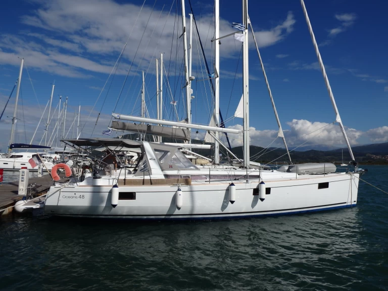 Bénéteau Oceanis 48 charter bareboat or skippered in  Lefkáda