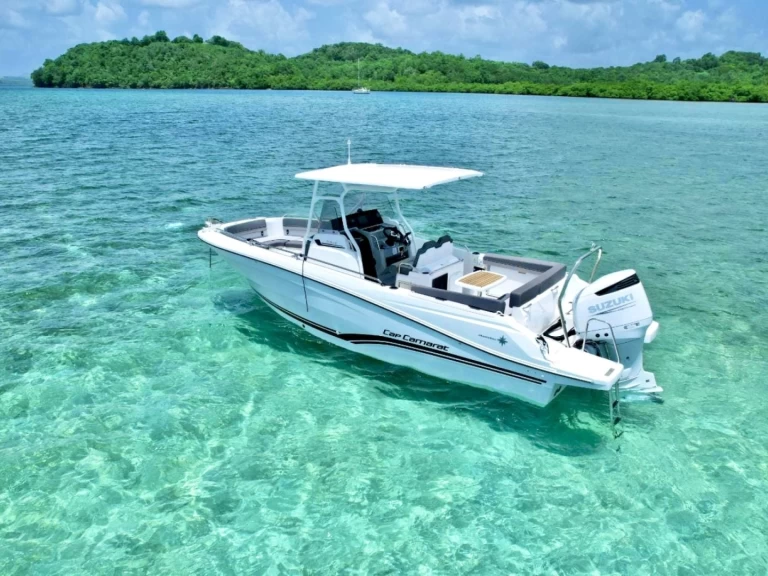 Motorboat hire in Les Trois-Îlets - Jeanneau Cap Camarat 7.5 CC Serie 2