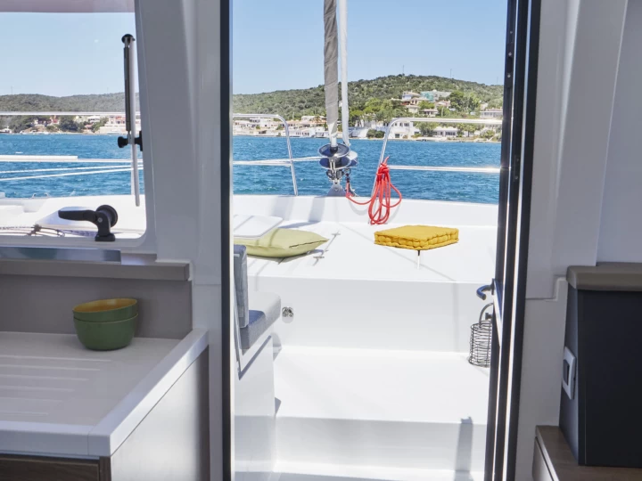 Bali Bali 4.4 charter bareboat or skippered in  Ibiza Magna