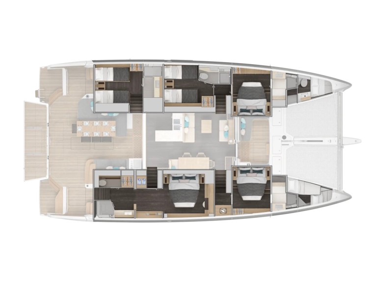 Catamaran hire in Cugnana Verde - Lagoon Lagoon 60