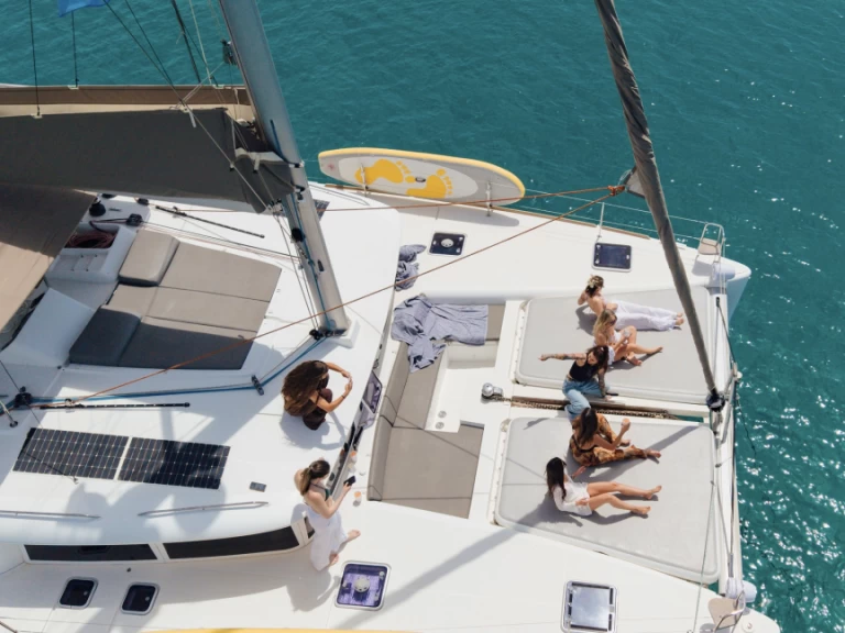 Lagoon Lagoon 450 F charter bareboat or skippered in  Glyfada