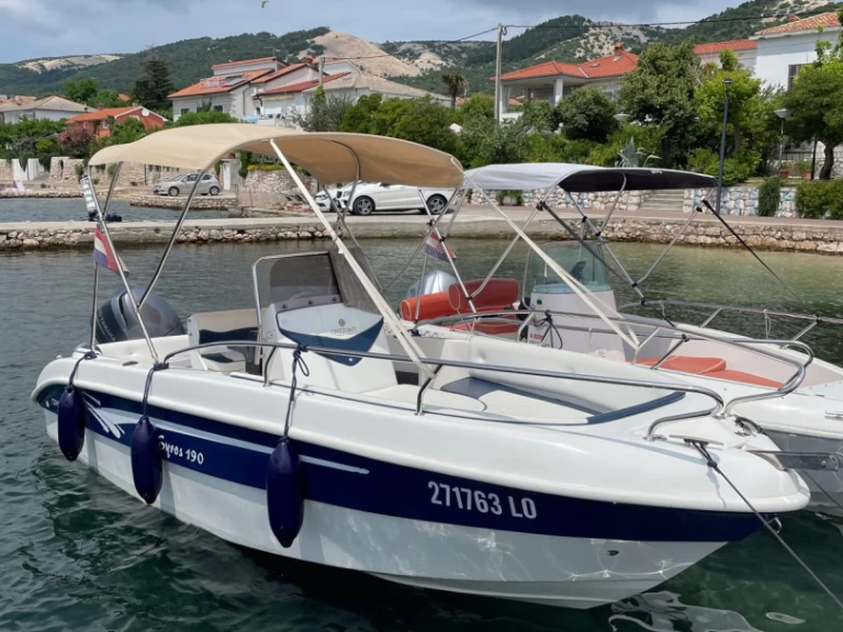 Yacht hire Barbat cheap Syros 190