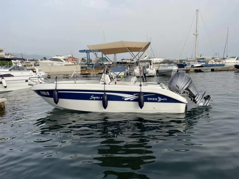 Motorboat hire in Barbat - Orizzonti Syros 190