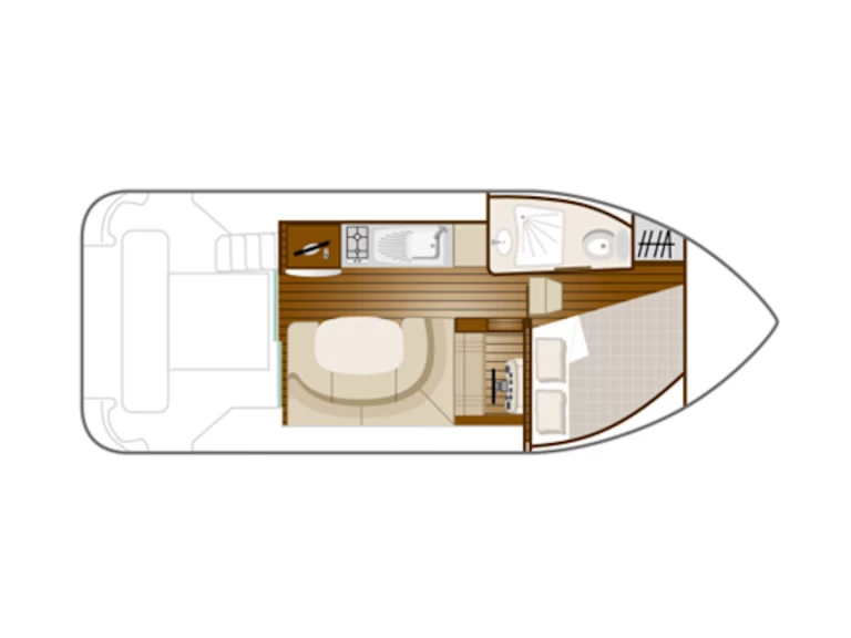 Hire a Nicols Yacht Comfort Couple XL 2-4 people Grez-Neuville
