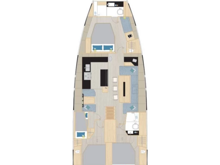 Hire Sailboat Hanse with a boat licence