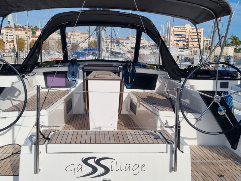 Dufour Dufour 41 charter bareboat or skippered in  Golfe-Juan