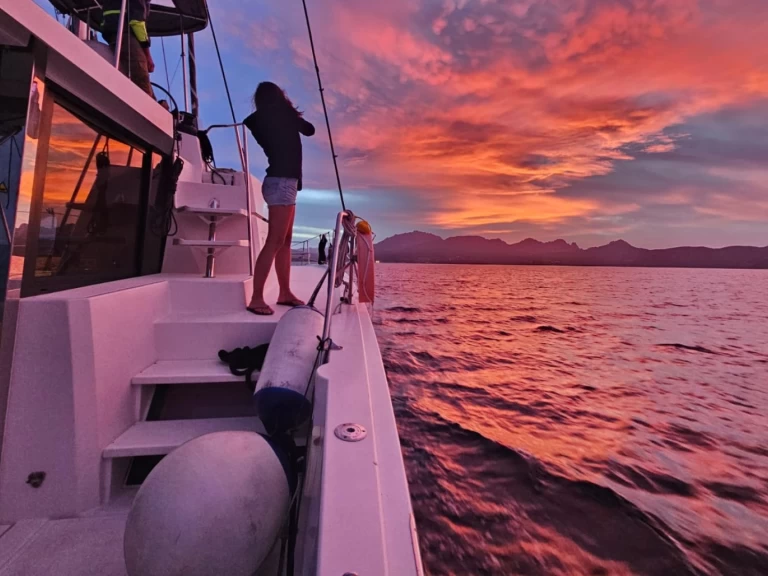 Bali Bali 4.3 charter bareboat or skippered in  La Maddalena