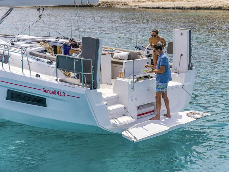 Dufour Dufour 41 charter bareboat or skippered in  Lefkáda