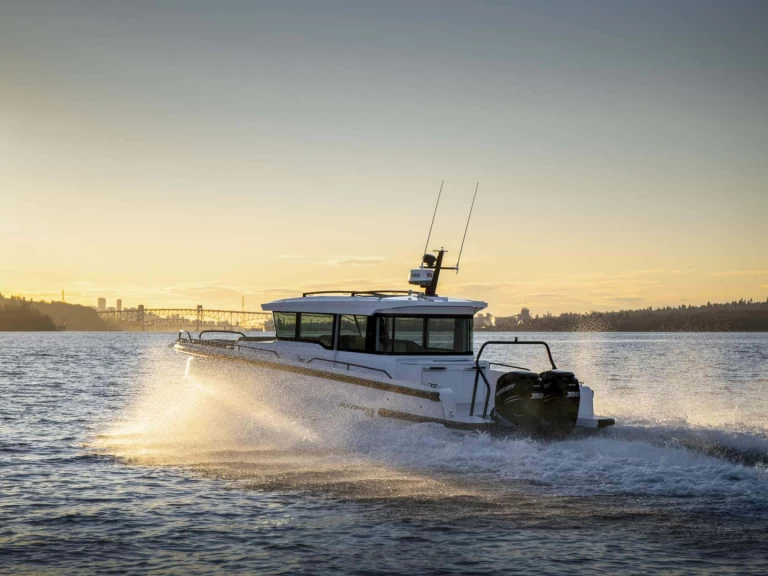 Axopar Axopar 37 XC Cross Cabin charter bareboat or skippered in  Skiathos