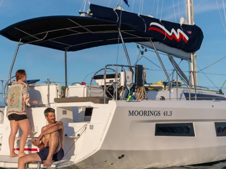 Dufour Moorings 41.3 charter bareboat or skippered in  Road Town