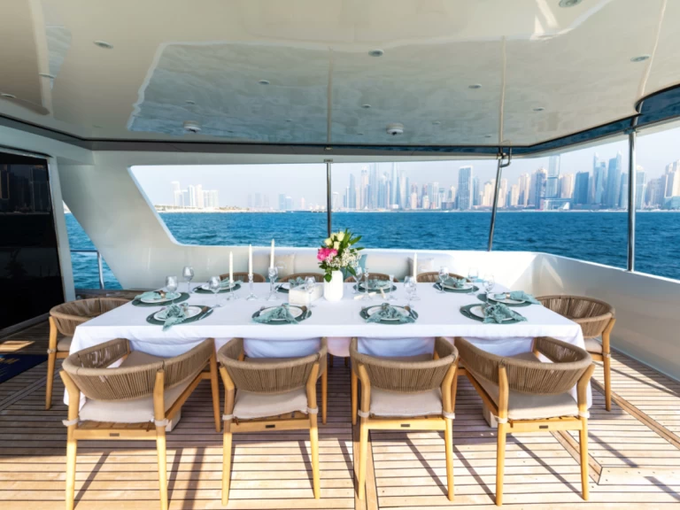 Luxury Yacht hire in Dubai Marina - Numarine 80ft