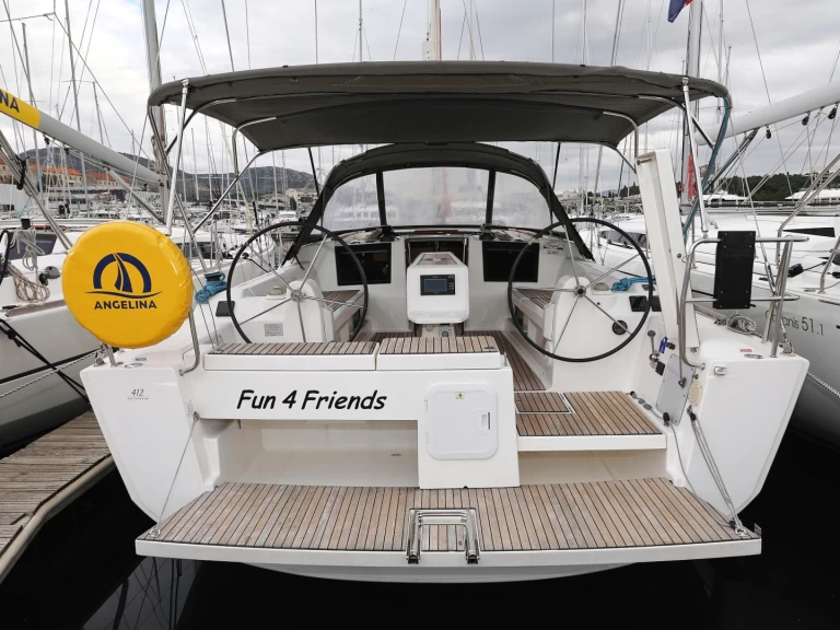 Dufour Dufour 412 Grand Large charter bareboat or skippered in  Primošten