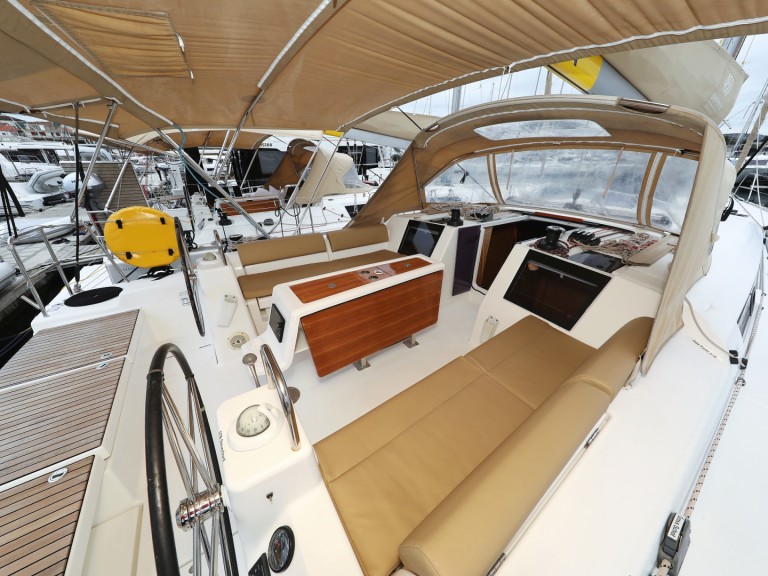 Dufour Dufour 460 Grand Large charter bareboat or skippered in  Šibenik