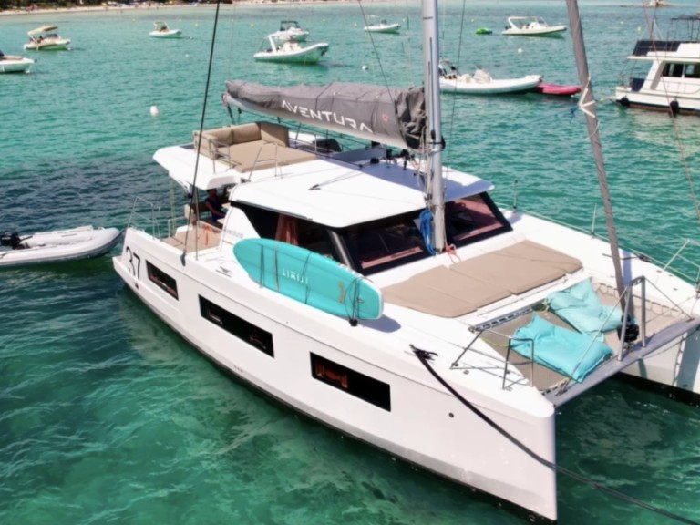 Aventura AV 37 charter bareboat or skippered in  Porto-Vecchio