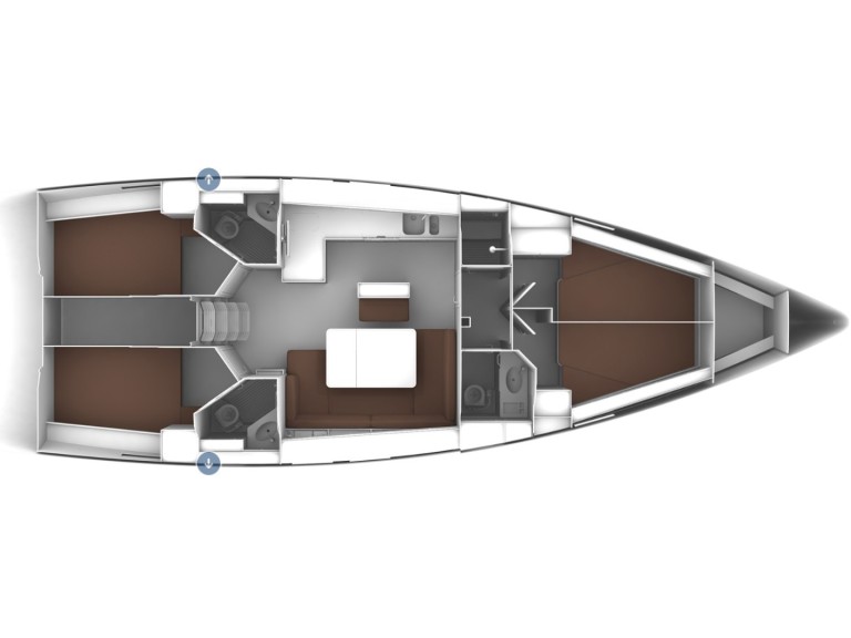 Bavaria Bavaria Cruiser 46[G] charter bareboat or skippered in  Harstad