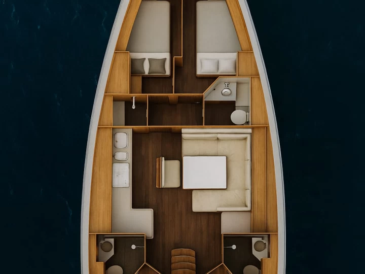 Sailboat hire in Heiligenhafen - Bavaria Cruiser 45