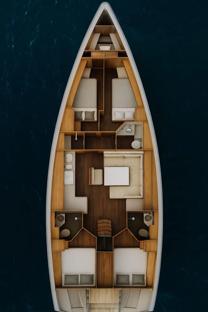 Sailboat hire in Heiligenhafen - Bavaria Cruiser 45