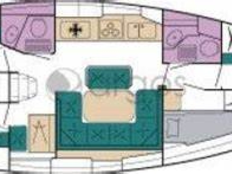 Sailboat to hire Nikiána at the best price