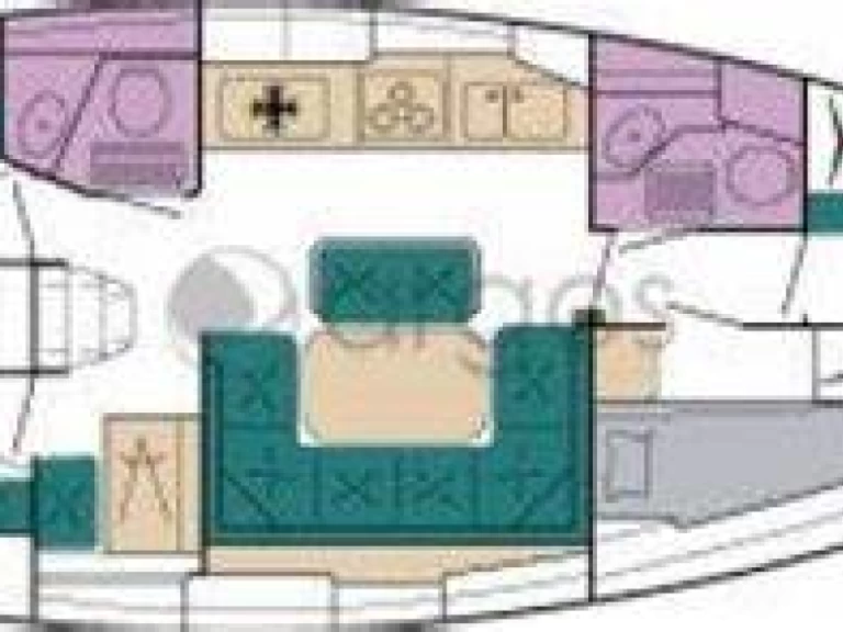 Sailboat to hire Nikiána at the best price