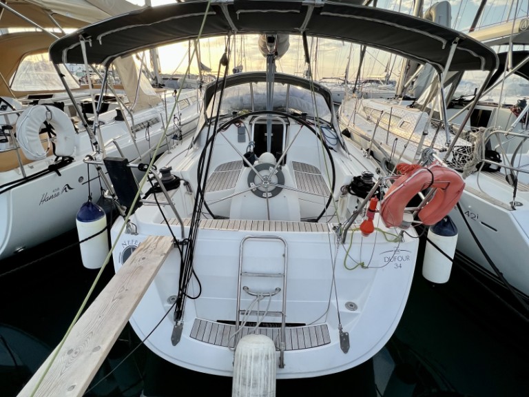 Dufour Dufour 34 charter bareboat or skippered in  Rhodes (City)