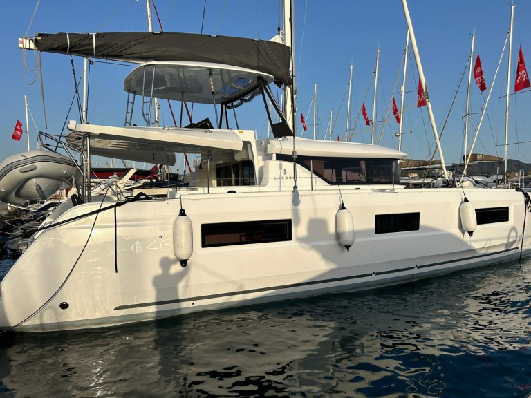 Lagoon Lagoon 46 charter bareboat or skippered in  Sant Antoni de Portmany