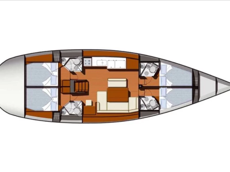 Hire Sailboat with or without skipper Jeanneau Palermo