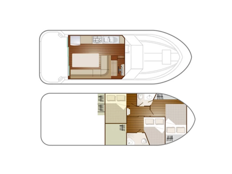 Yacht hire Grez-Neuville cheap Confort Family 4-8 p.