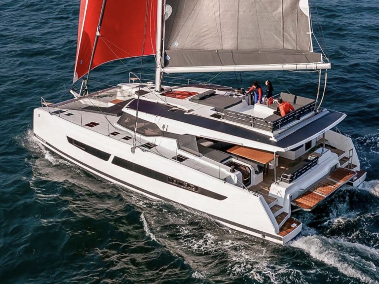 Yacht charter Porto-Vecchio - Fountaine Pajot Aura 51 on SamBoat