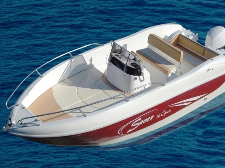 Hire Motorboat with or without skipper Saver Siracusa