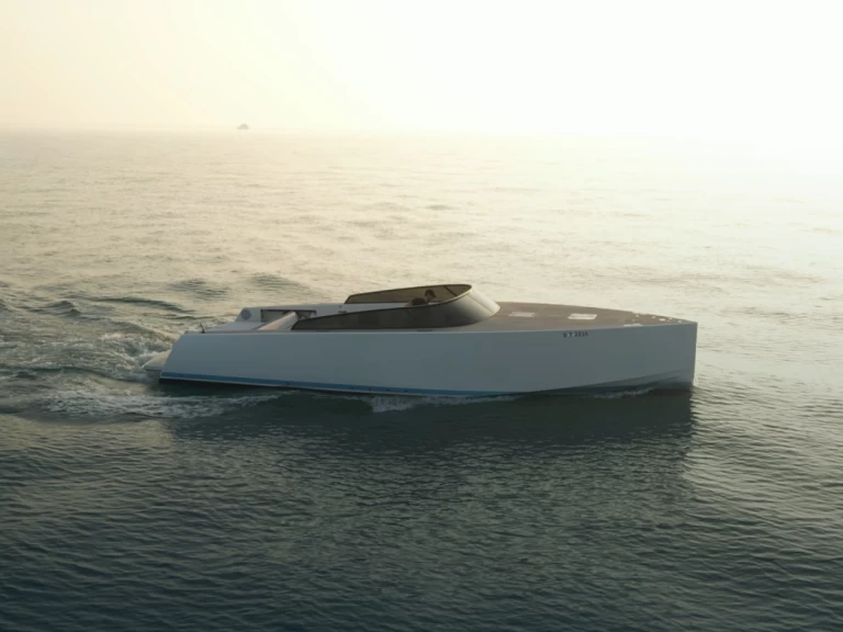 Yacht hire Dubai Marina cheap VanDutch 40