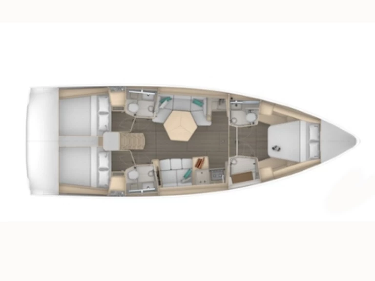 Dufour Dufour 44 charter bareboat or skippered in  Palermo