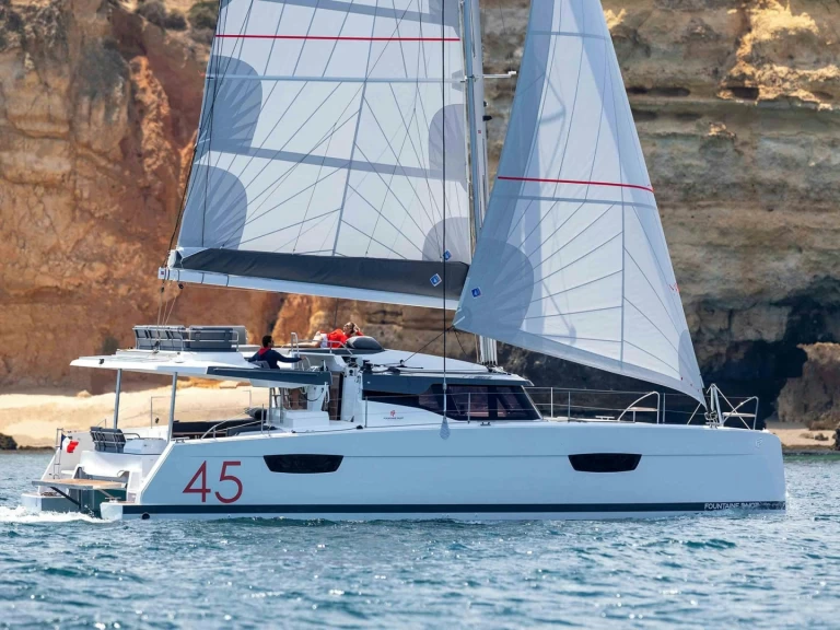 Catamaran hire in Procida - Fountaine Pajot Elba 45