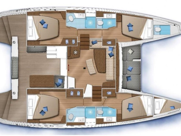 Hire Catamaran with or without skipper Lagoon Alimos