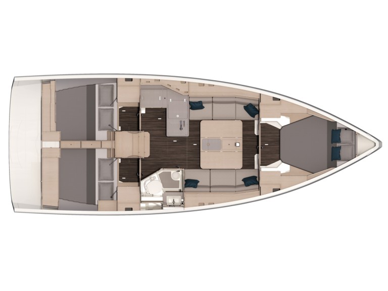 Yacht hire Procida cheap Dufour 37