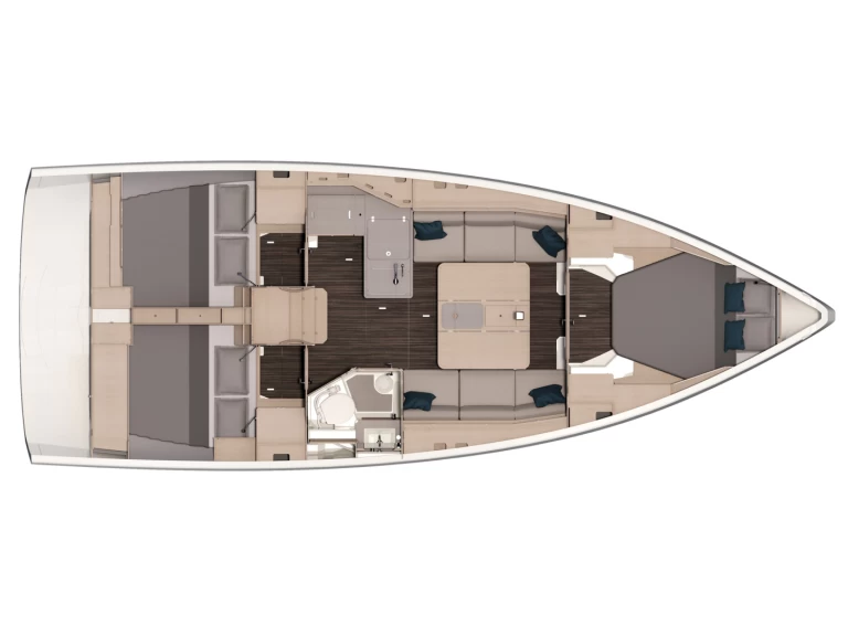 Yacht hire Procida cheap Dufour 37