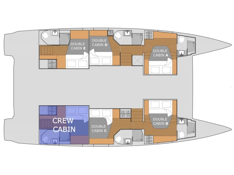 Fountaine Pajot Aura 51 charter bareboat or skippered in  Zakynthos