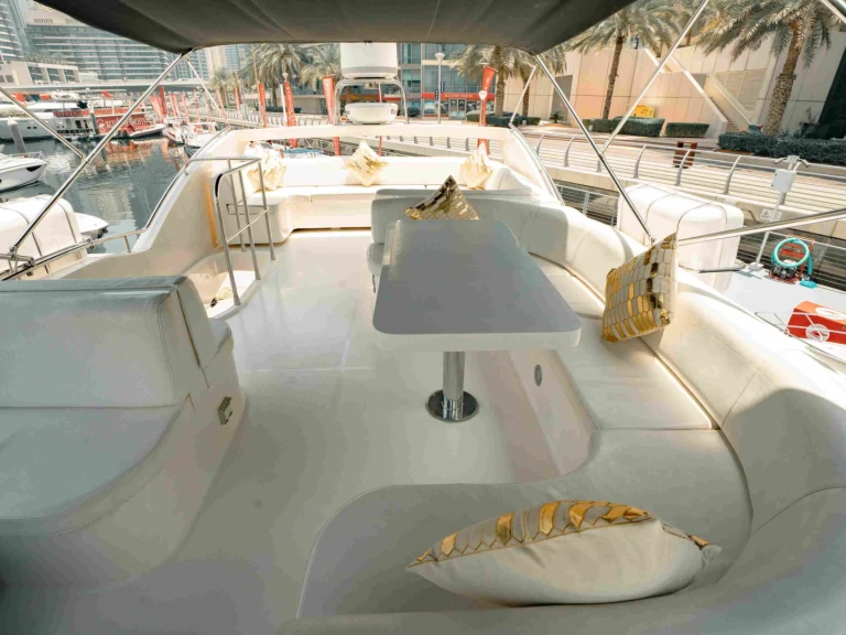 Majesty Yachts Majesty 62 charter bareboat or skippered in  Dubai Marina