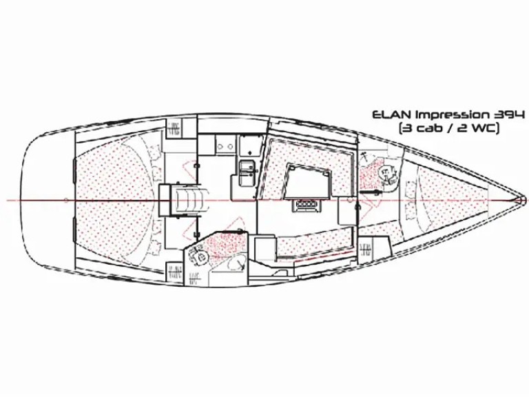 Yacht charter Gouvia - Elan Elan Impression 394 Impression Thalia on SamBoat