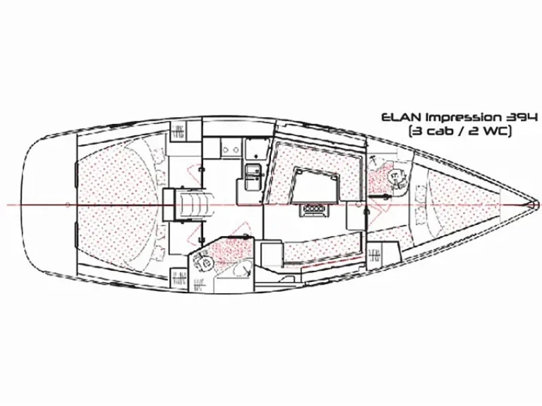 Yacht charter Gouvia - Elan Elan Impression 394 Impression Thalia on SamBoat