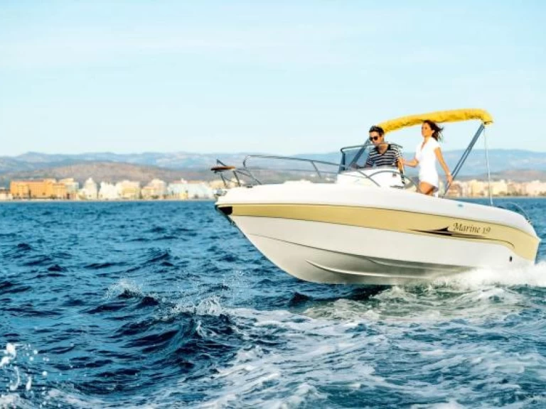 Motorboat hire in Sirmione - marinesite Marine 19 Open  A