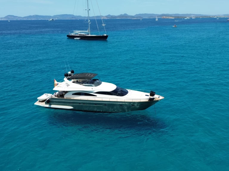 Astondoa 80 charter bareboat or skippered in  Ibiza Town