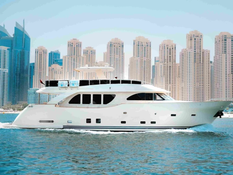 Luxury Yacht hire in Dubai Marina - CLASSICO 80