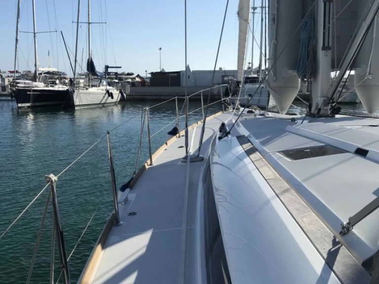 Jeanneau Sun Odyssey 519 charter bareboat or skippered in  Mykonos (Island)