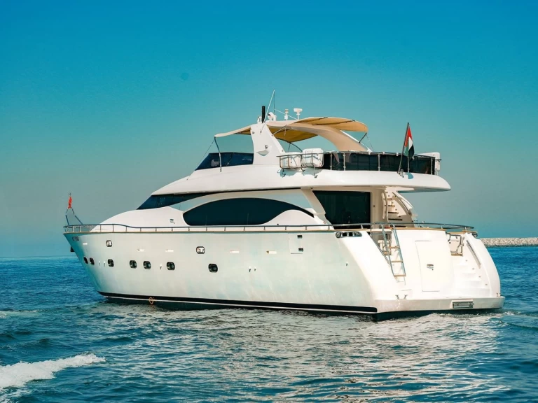 Maiora 82 charter bareboat or skippered in  Dubai Marina
