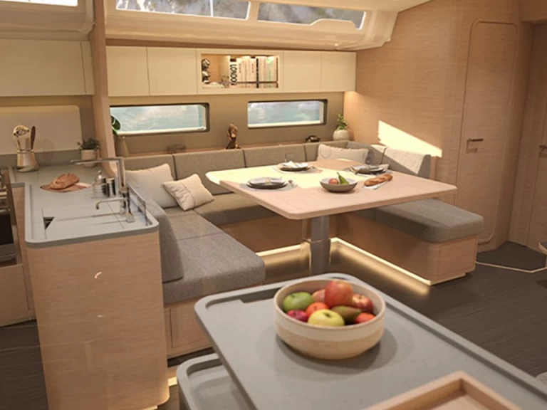 Dufour Dufour 54 charter bareboat or skippered in  Puntone