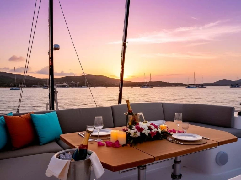 Catamaran hire in Corossol - Outremer OUTREMER52