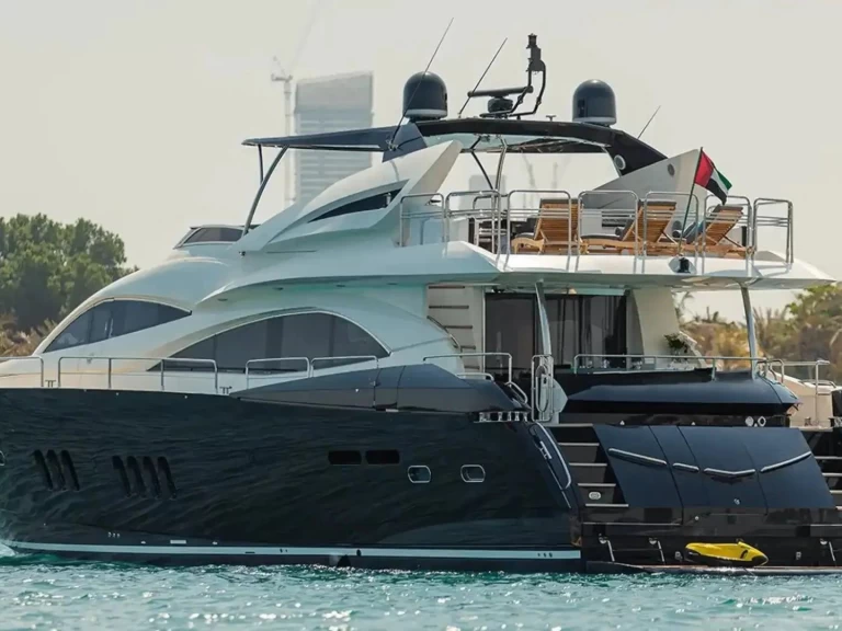 Luxury Yacht hire in Dubai Marina - Sunseeker Yacht 90