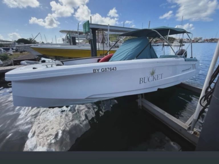 Axopar 22 charter bareboat or skippered in  Gustavia